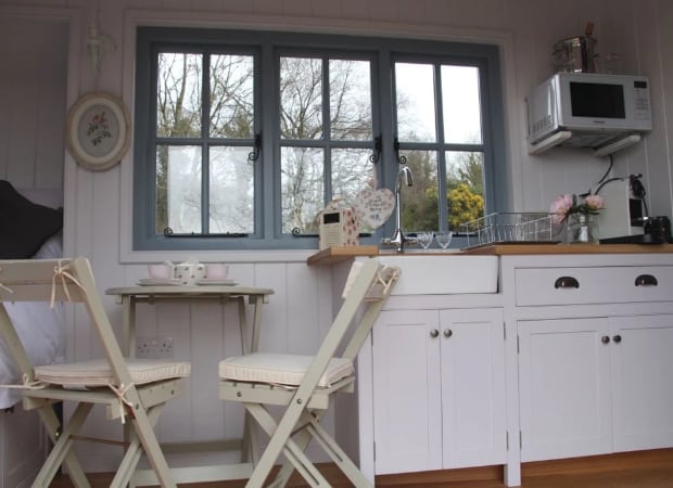 Old Rose Shepherd’s Hut Retreat, Blackdown Hills