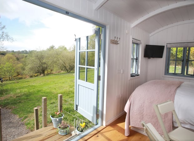 Old Rose Shepherd’s Hut Retreat, Blackdown Hills