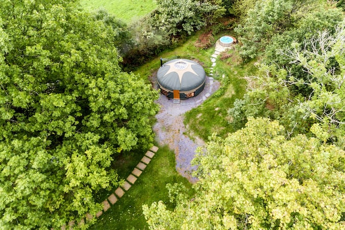 Country Yurt near Carmarthen