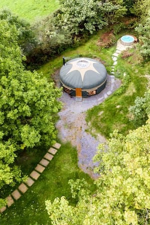 Country Yurt near Carmarthen