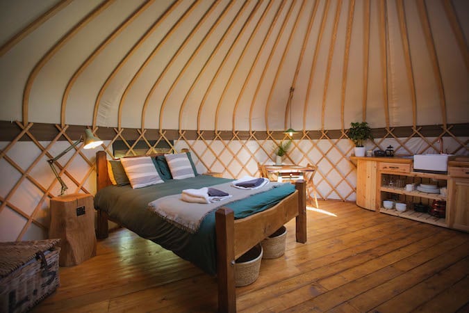 Country Yurt near Carmarthen