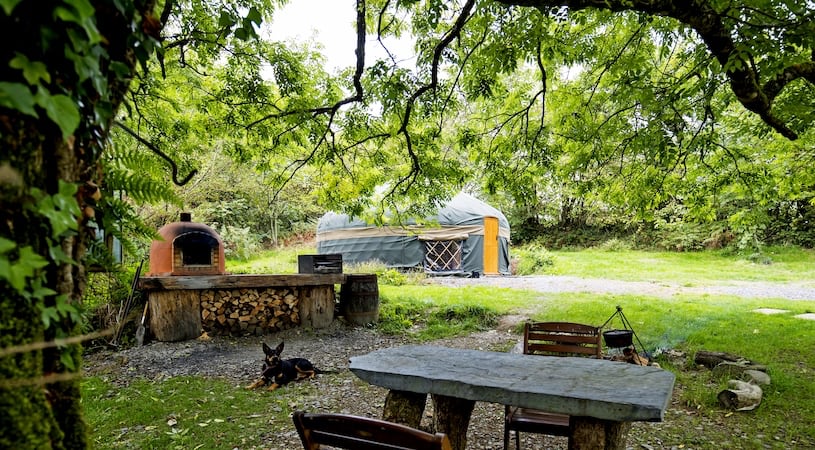 Country Yurt near Carmarthen