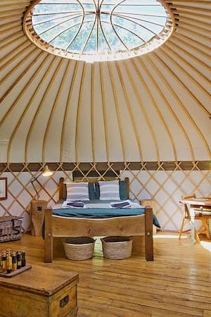 Country Yurt near Carmarthen