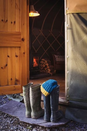 The Yurt Hideaway, near Carmarthen